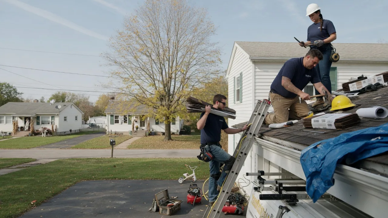 Local Roofing Contractors in Brohman, MI near me